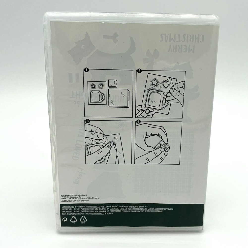 Stampin Up Christmas Scottie Stamp Set and Scottie Dog Paper Punch Bow - Picture 10 of 11